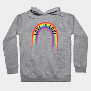 Love is Love Rainbow Hoodie